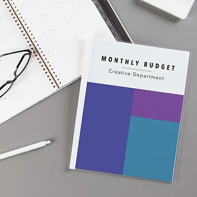 Avery Slide Locking Report Covers, Letter, Clear, 50/Pack (47710) 7 Avery Slide Locking Report Covers, Letter, Clear, 50/Pack (47710) - Image 7