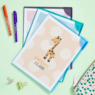 Pocket Folders Avery Corner Lock Smooth Presentation Folder With Fasteners, Assorted, 6/Pack (72262) 3 Pocket Folders Avery Corner Lock Smooth Presentation Folder With Fasteners, Assorted, 6/Pack (72262) - Image 3